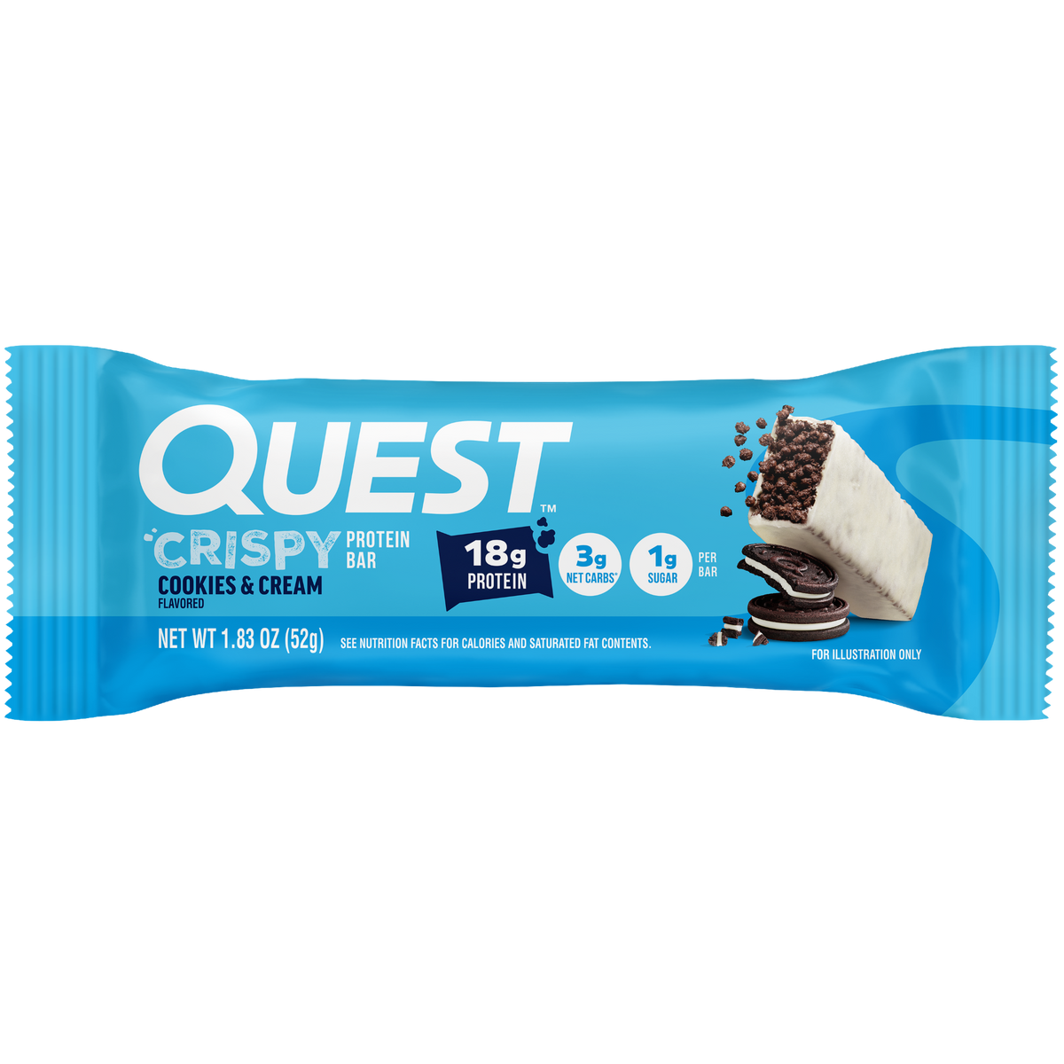 cookies-and-cream-crispy-hero-protein-bars-j8 400110_QN_USA_Pkg_Crispy_ProteinBar_CAC_Wrapper_3D_Front_Force.png